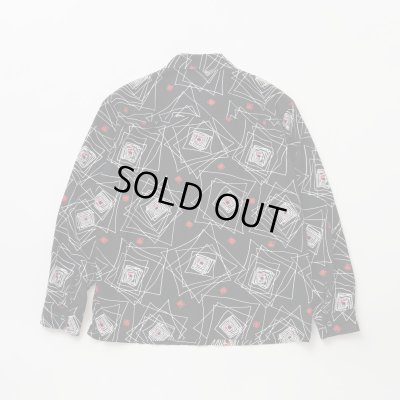 画像2: RATS/GEOMETRIC LS SHIRT  BLACK
