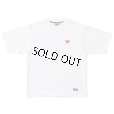 画像1: FAT/HEARTee  WHITE