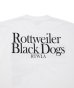 画像4: ROTTWEILER/AMERICAN PHOTO T  WHITExBLACK (4)