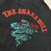 画像3: ALCARZA/BACK EMBROIDERY SHIRT SNAKE  BLACK (3)