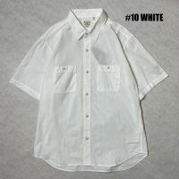 ALCARZA/DUNGAREES WORK SHIRTS  WHITE