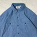 画像3: ALCARZA/DUNGAREES WORK SHIRTS  BLUE (3)