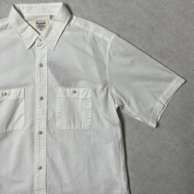 画像3: ALCARZA/DUNGAREES WORK SHIRTS  WHITE