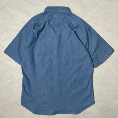 画像2: ALCARZA/DUNGAREES WORK SHIRTS  BLUE