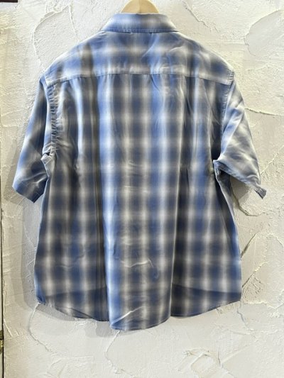 画像2: CIAO/OMBRE CHECK SS SHIRT  BLUE