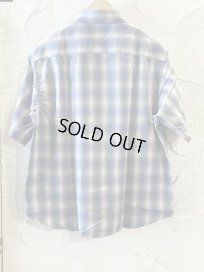 画像2: CIAO/OMBRE CHECK SS SHIRT  BLUE