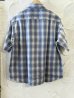 画像2: CIAO/OMBRE CHECK SS SHIRT  BLUE (2)