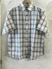 画像1: CIAO/OMBRE CHECK SS SHIRT  WHITE (1)
