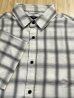 画像4: CIAO/OMBRE CHECK SS SHIRT  WHITE (4)