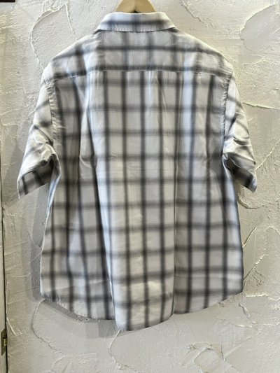 画像2: CIAO/OMBRE CHECK SS SHIRT  WHITE