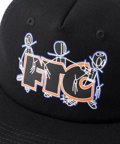 画像2: FTC/OG ELEMENT MESH BACK 5PANEL  BLACK