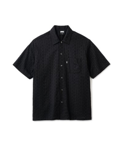 画像1: (再アップ) FTC/CHECKER LACE SHIRTS  BLACK