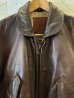 画像5: (USED) GOLDEN BEAR/CWU 45P MODEL LEATHER JKT  BROWN (5)