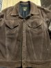 画像3: (USED) VANSON/SUEDE TRUCKER JKT  BROWN (3)