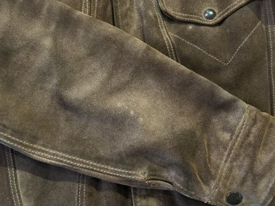 画像10: (USED) VANSON/SUEDE TRUCKER JKT  BROWN
