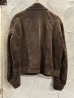 画像2: (USED) VANSON/SUEDE TRUCKER JKT  BROWN (2)