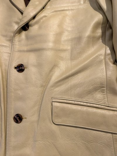 画像5: (USED) INDIAN MOTORCYCLE/LEATHER TAILORED JKT  CREAM(YELLOW)