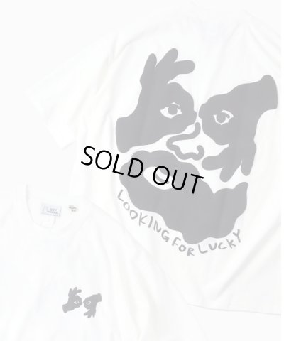 画像1: GYMMASTER/LOOKING FOR LUCKY BIG T  WHITE
