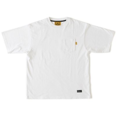 画像1: FAT/POCKETee  WHITE