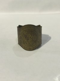 GLAD HAND(グラッドハンド)/CIGAR TAG RING BRASS  INDICATE