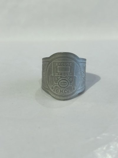 画像1: GLAD HAND(グラッドハンド)/CIGAR TAG RING SILVER  OLD JALOPY