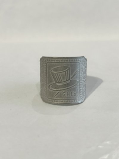 画像1: GLAD HAND(グラッドハンド)/CIGAR TAG RING SILVER  HAT