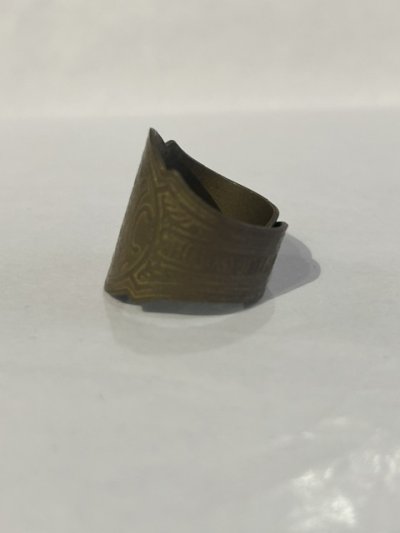 画像2: GLAD HAND(グラッドハンド)/CIGAR TAG RING BRASS  STRONG