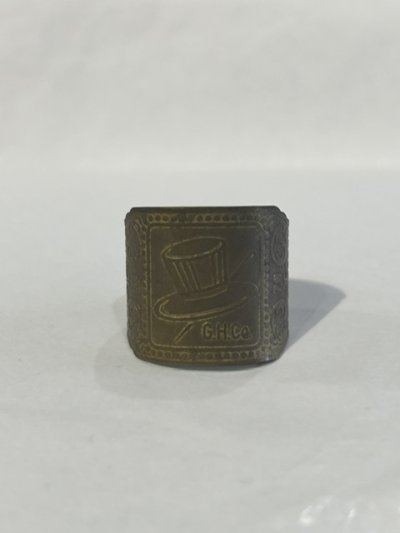 画像1: GLAD HAND(グラッドハンド)/CIGAR TAG RING BRASS  HAT