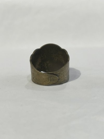 画像3: GLAD HAND(グラッドハンド)/CIGAR TAG RING BRASS  COTTON