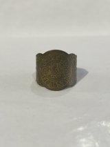 GLAD HAND(グラッドハンド)/CIGAR TAG RING BRASS  COTTON