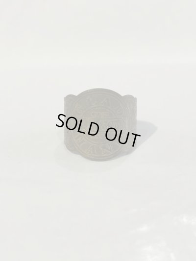 画像1: GLAD HAND(グラッドハンド)/CIGAR TAG RING BRASS  COTTON