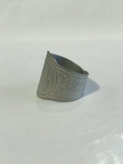 画像2: GLAD HAND(グラッドハンド)/CIGAR TAG RING SILVER  OLD JALOPY