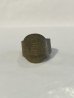 画像1: GLAD HAND(グラッドハンド)/CIGAR TAG RING BRASS  MY HEART (1)