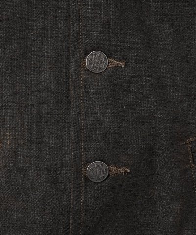画像7: BELAFOTE/RT BALL CHAIN ZIPPER VEST  DORO BROWN