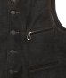 画像6: BELAFOTE/RT BALL CHAIN ZIPPER VEST  DORO BROWN (6)