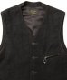 画像8: BELAFOTE/RT BALL CHAIN ZIPPER VEST  DORO BROWN (8)