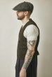画像4: BELAFOTE/RT BALL CHAIN ZIPPER VEST  DORO BROWN (4)