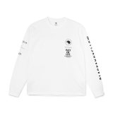RATS/MC L/S TEE  WHITE