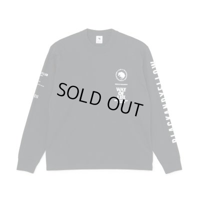 画像1: RATS/MC L/S TEE  BLACK