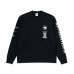画像1: RATS/MC L/S TEE  BLACK (1)