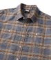 画像2: FTC/PLAID NELL SHIRT  GRAY (2)