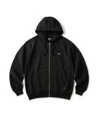 FTC/SMALL BOX LOGO ZIP UP HOODY  BLACK