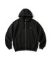 画像1: FTC/SMALL BOX LOGO ZIP UP HOODY  BLACK (1)