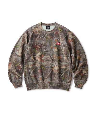 画像1: FTC/SMALL BOX LOGO CREW NECK  CAMO