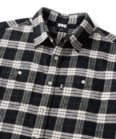 画像2: FTC/PLAID NELL SHIRT  BLACK