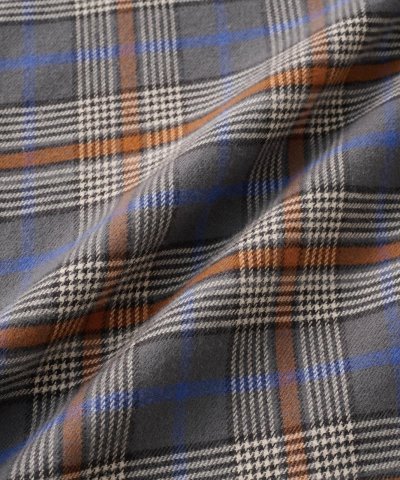 画像4: FTC/PLAID NELL SHIRT  GRAY