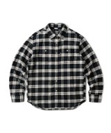 FTC/PLAID NELL SHIRT  BLACK