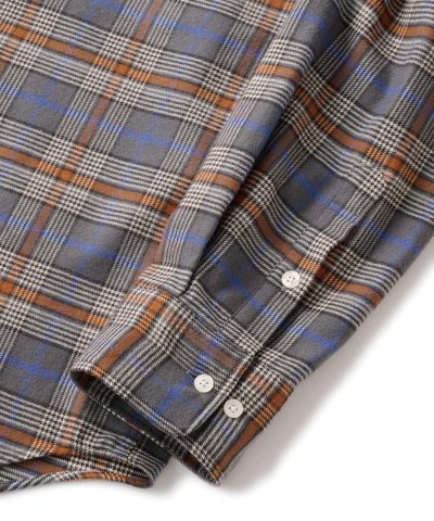 画像3: FTC/PLAID NELL SHIRT  GRAY