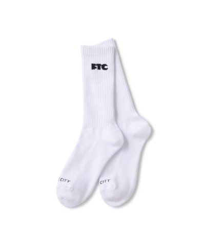 画像1: FTC/FTC TEAM SOCKS  WHITE