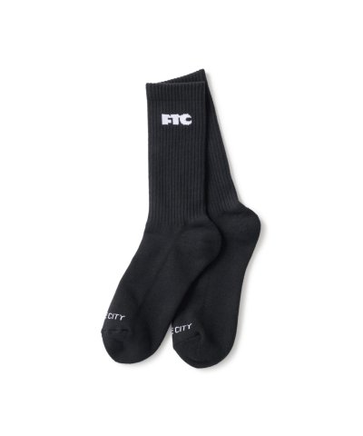 画像1: FTC/FTC TEAM SOCKS  BLACK